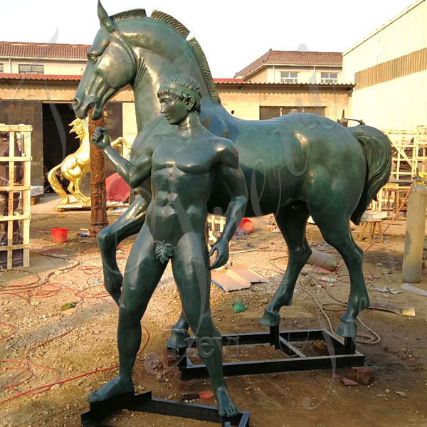 custom life size bronze statues antique bronze soldier statue foundry